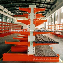 Almacenaje en voladizo Rack de metal / Estante de almacenamiento de acero / Estante de acero industrial